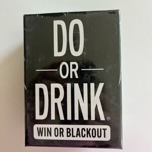 Do Or Drink Card Game, New Factory Sealed